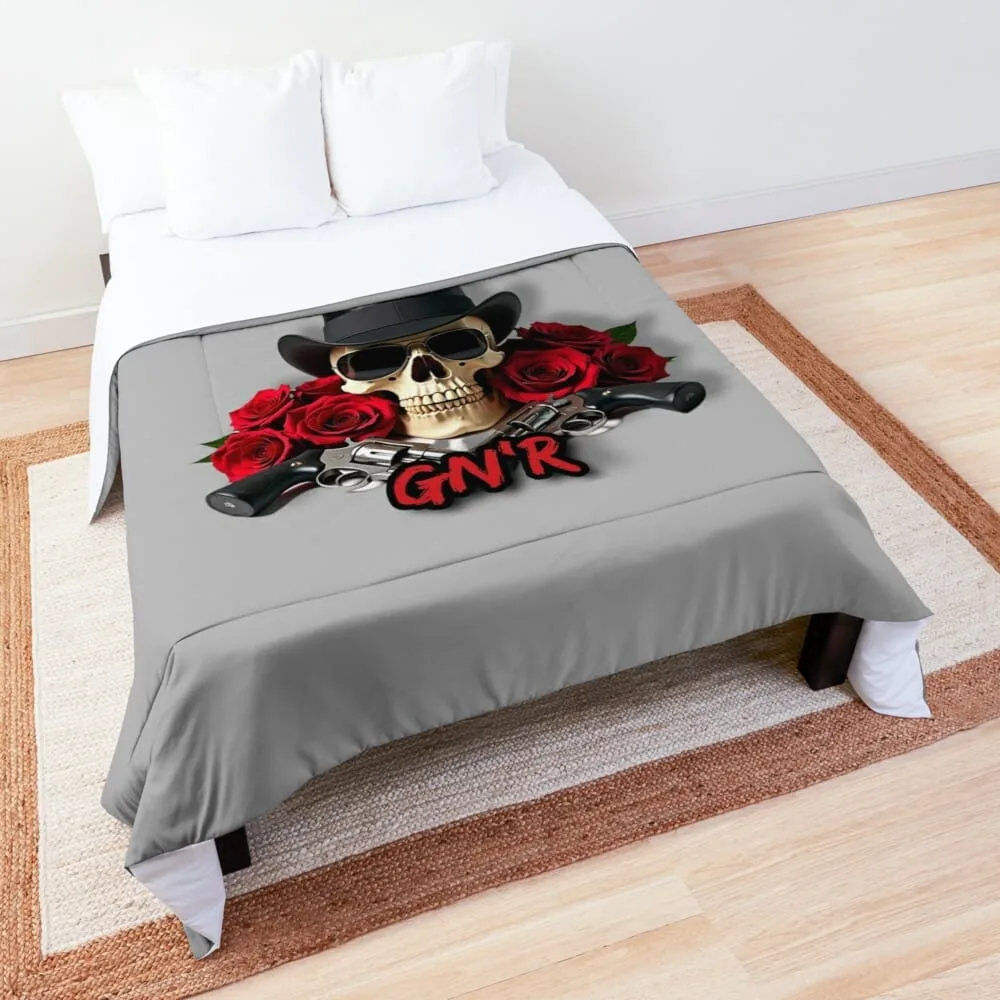 Colcha G N'R (Guns N' Roses).
G N'R (Guns N' Roses) Quilt.