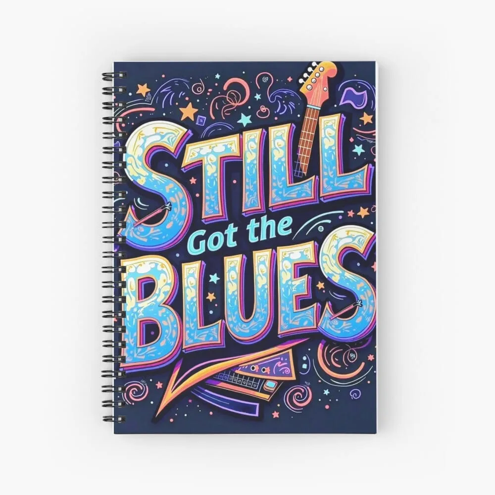 Cuaderno Still Got The Blues.
Still Got The Blues Notebook.
