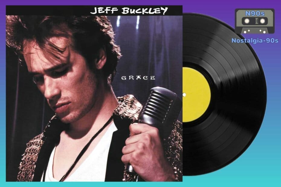 Portada del álbum Grace de Jeff Buckley. Jeff Buckley Grace album cover.