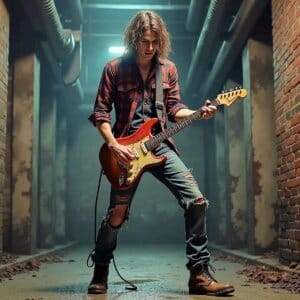 Grunge y rock alternativo de los 90. Grunge and alternative rock of the 90s.